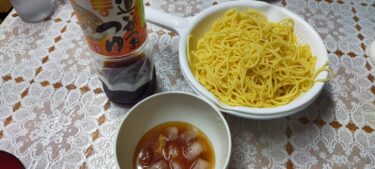 貧乏飯/めんつゆパスタ